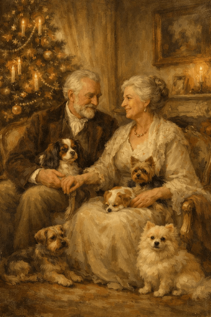 Кралско куче в официален контекст